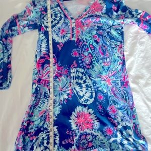 Lilly Pulitzer Dress large and worn once.